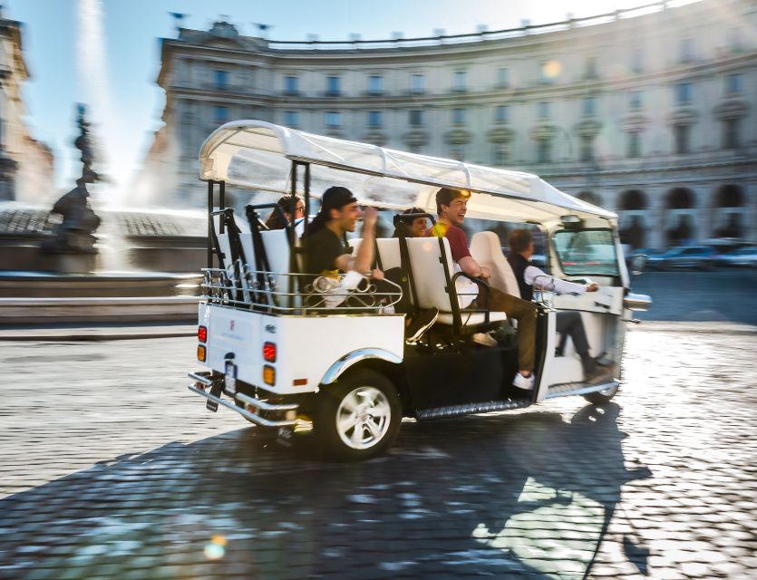 Rome: Private City Tour by Electric Tuk Tuk - Flexible Cancellation Policy