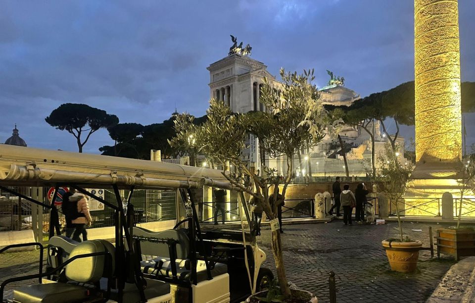 Rome: Private Customizable Tour in an Electric Golf Cart - Personalized and Exclusive Journey