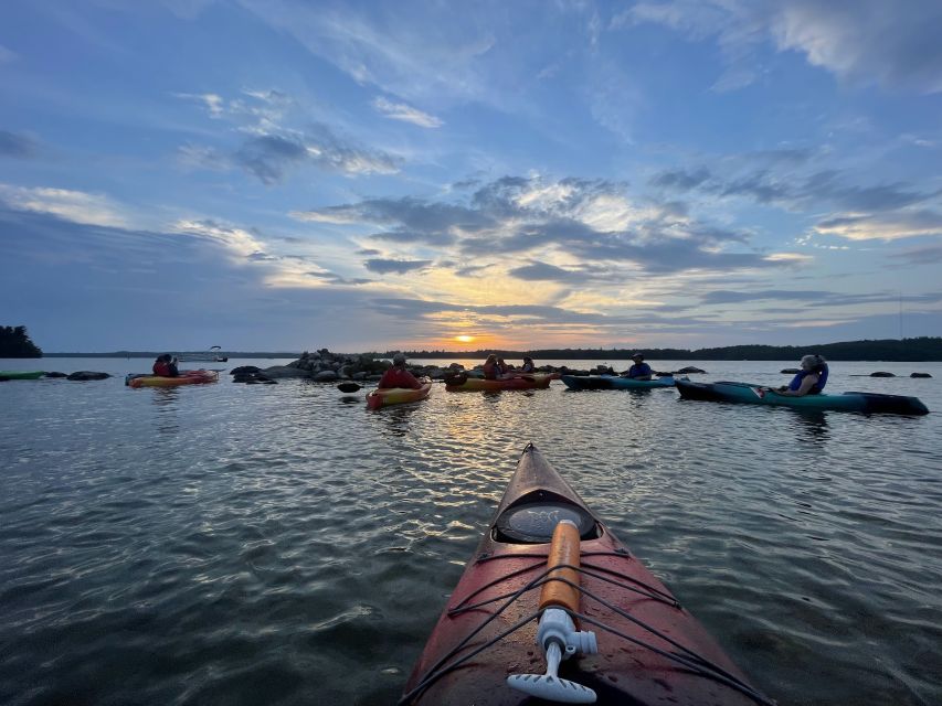 Sebago Lake Guided Sunset Tour by Kayak - Preparing for the Tour