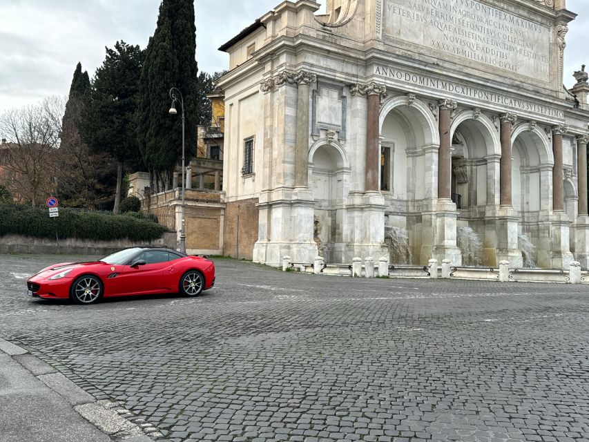 Testdrive Ferrari Guided Tour of the Tourist Areas of Rome - Frequently Asked Questions