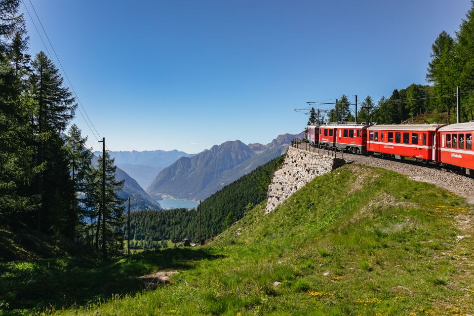 Tirano to St. Moritz: Bernina Red Train Return Day-Ticket - Features and Flexibility