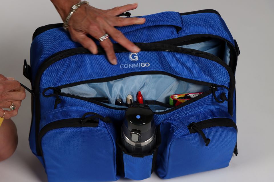 Upgraded Travel Bag...Experience Comfort, Order and Safety - Lightweight at 3.7 Lbs