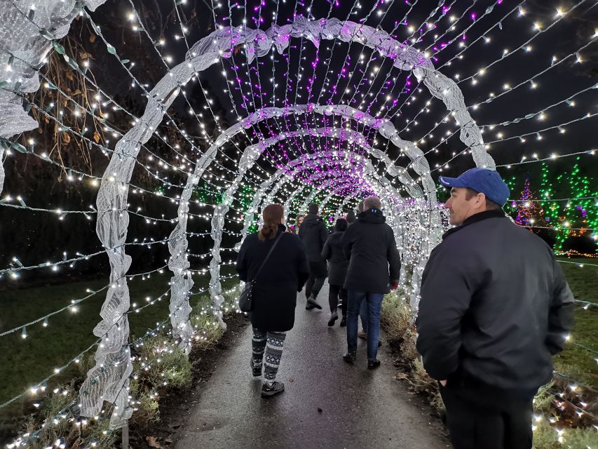 Vancouver: Christmas Tour With Light Festival Entrance - Panoramic Views