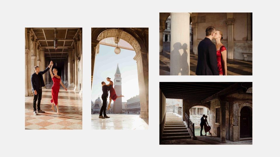 Venice: Elegant Couple Photos on Your Vacation - Lasting Memories and Social Media