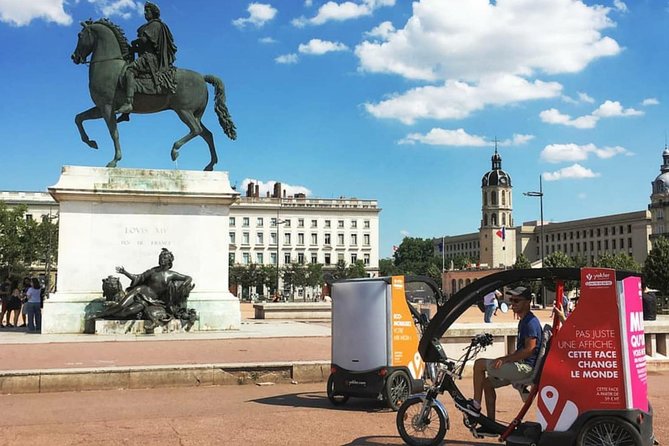 1 or 2-Hour Pedicab Tour of Lyon - Sheltered From Elements