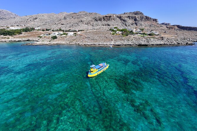 3-hour Guided Submarine Tour in Saint Pauls Bay, Lindos and Navarone Bay - Pickup Locations and Schedule