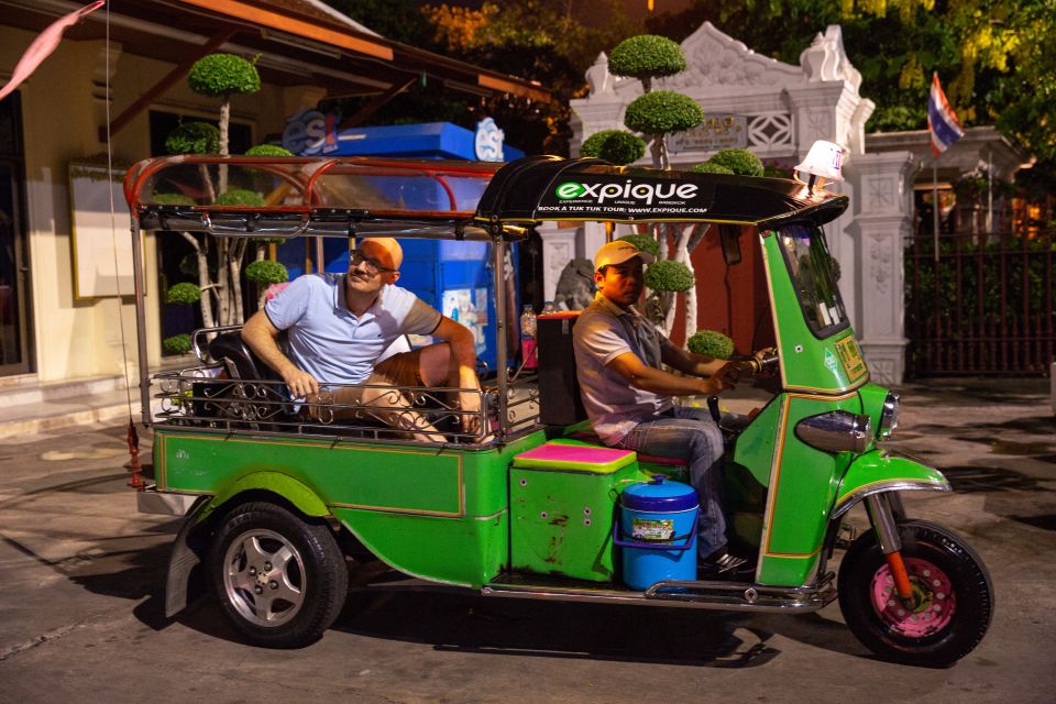 Bangkok: Markets, Temples and Food Night Tour by Tuk Tuk - Tuk-Tuk Transportation