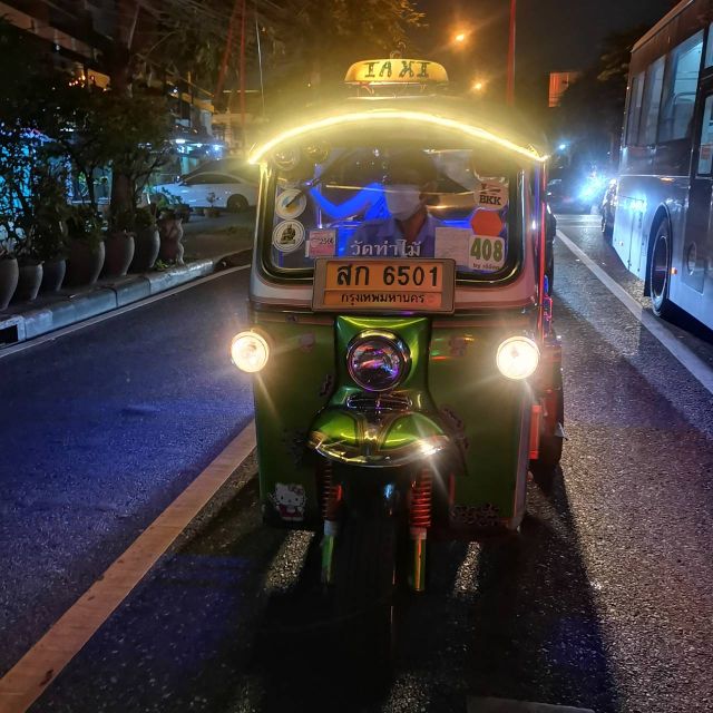 Bangkok: Old Town Food Tasting Tuk Tuk Tour at Night - Important Considerations