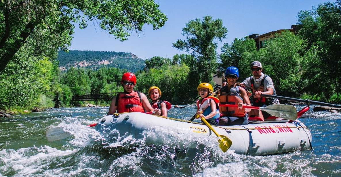 Durango, CO: Whitewater Rafting — Half Day Trip - Water Conditions and Itineraries