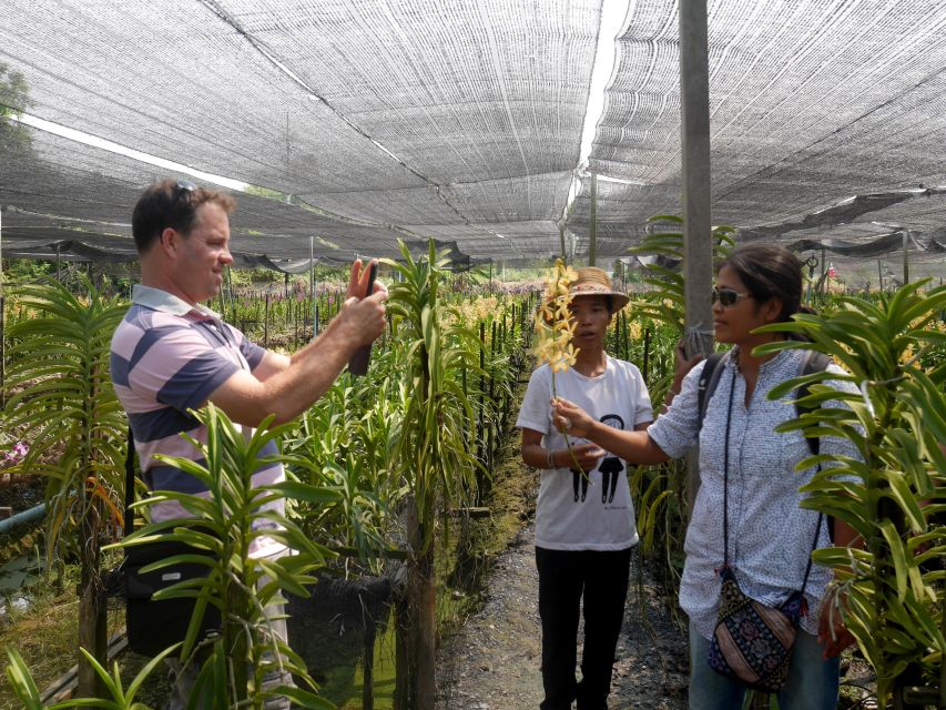 From Bangkok: Mahasawat Canal and Farm With Lunch - Orchid Farm and Lotus Field