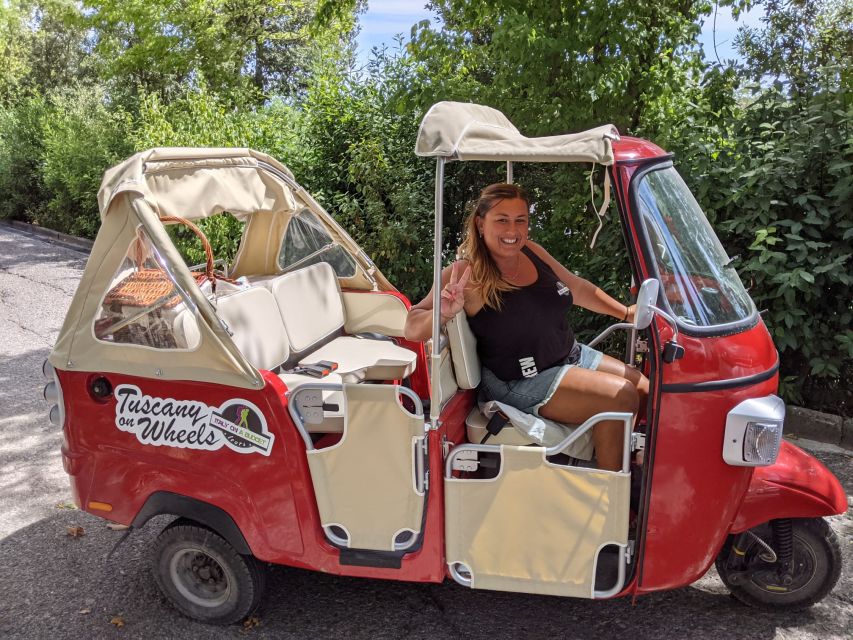 From Florence: Tour of Tuscany by Vintage Tuk Tuk - Important Restrictions