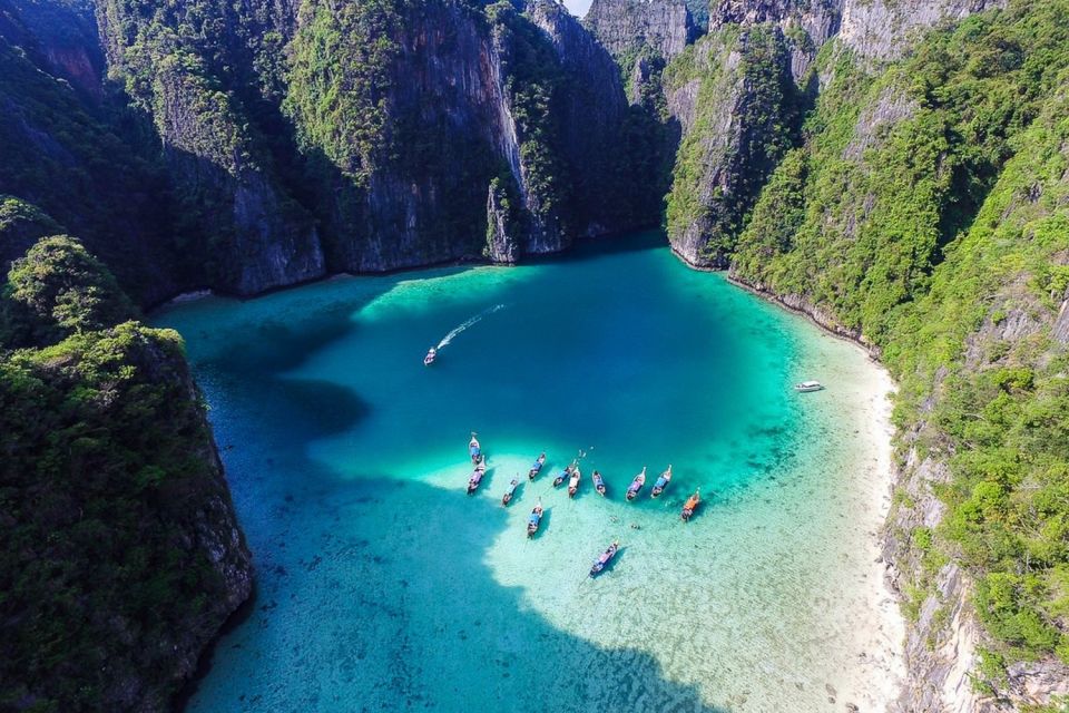 From Phuket: Phi Phi Island Private Full-Day Speedboat Trip - National Park Fees