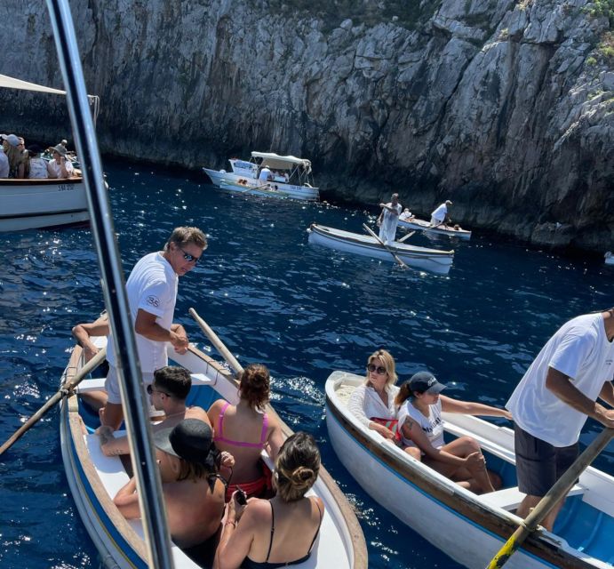 From Pompeii: Full Day Capri Private Boat Trip With Drinks - Additional Options