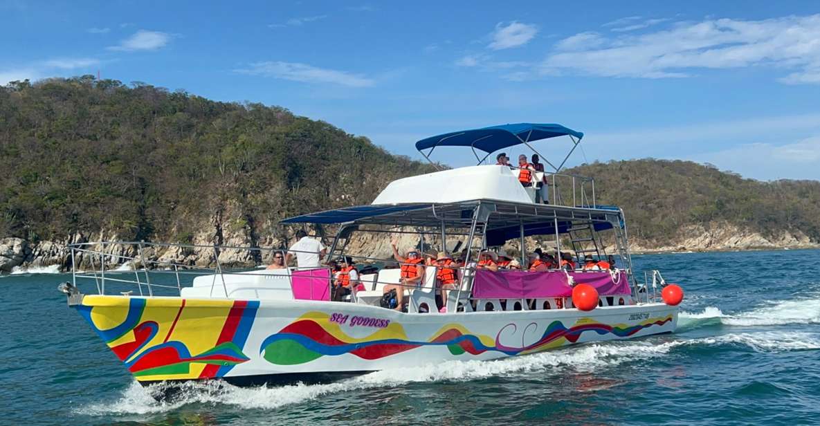 From Puerto Escondido: Huatulco 7 Bays Tour - Tour Inclusions and Exclusions