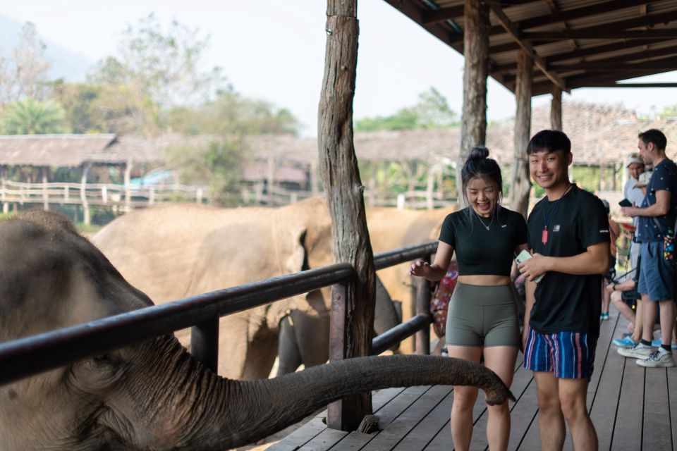 Kanchanaburi: Elephant Sanctuary & Erawan Waterfall Tour - Sustainable and Low-Impact Approach