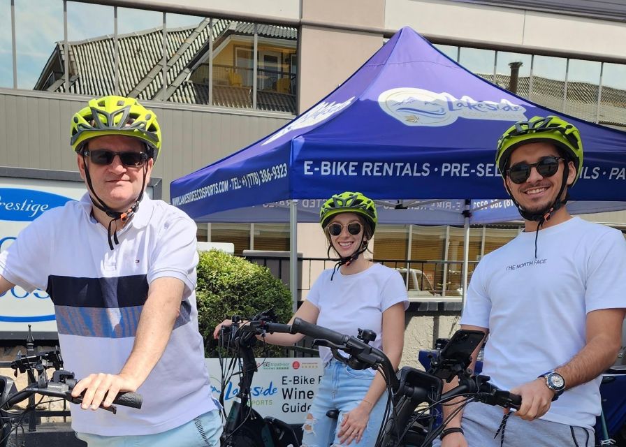 Kelowna: E-Bike Bee Tour W/ Tastings, Lunch, and Audioguide - Included Amenities and Highlights