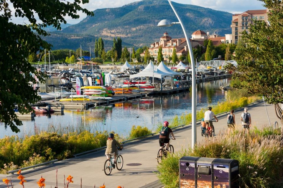 Kelowna: E-Bike Ride and Axe Throwing Adventure - Booking and Pickup Information