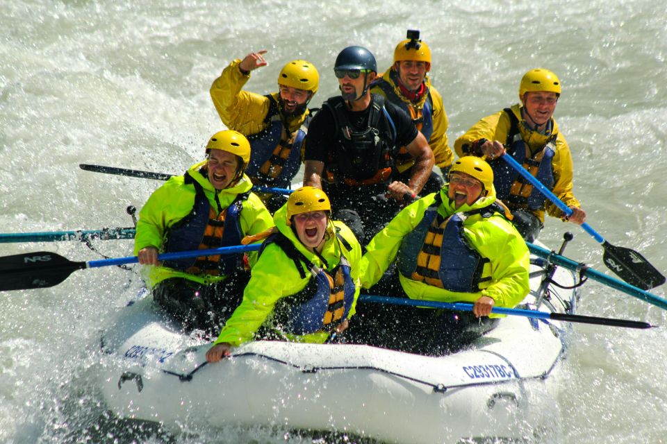 Kicking Horse River: Maximum Horsepower Double Shot Rafting - Departure and Participation