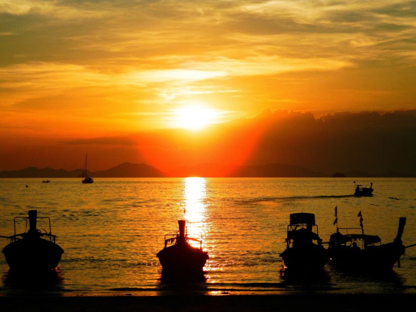 Krabi: 7 Islands Sunset Tour With BBQ Dinner and Snorkeling - Dining and Snorkeling Details