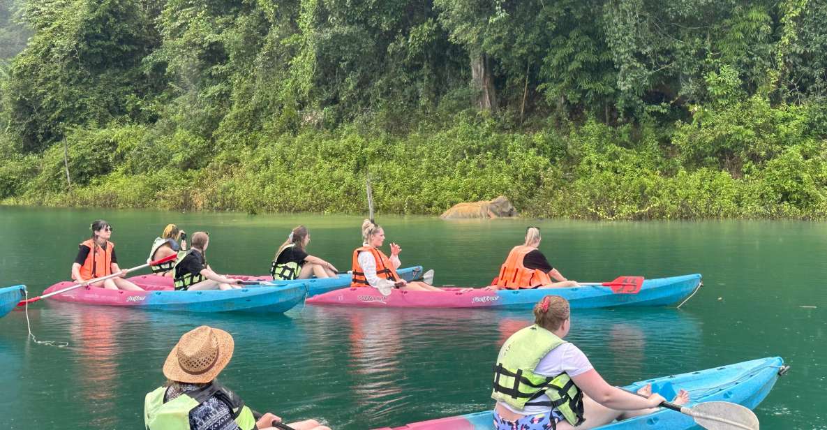 Krabi: Khao Sok National Park & Cheow Lan Lake Boat Tour - Additional Fees and Gratuities