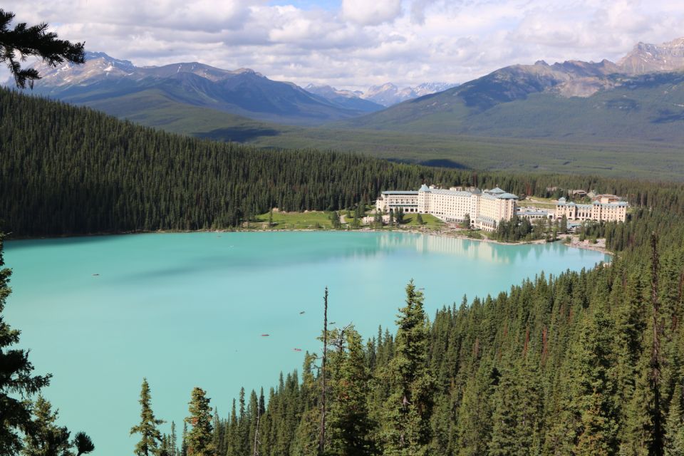 Lake Louise and Moraine: Self-Guided Driving Audio Tour - Castle Lookout Trail and Natural Gems