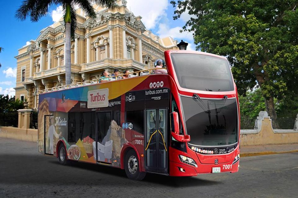 Mérida: Panoramic Sightseeing Tour Bus Ticket With 2 Routes - Pickup Locations