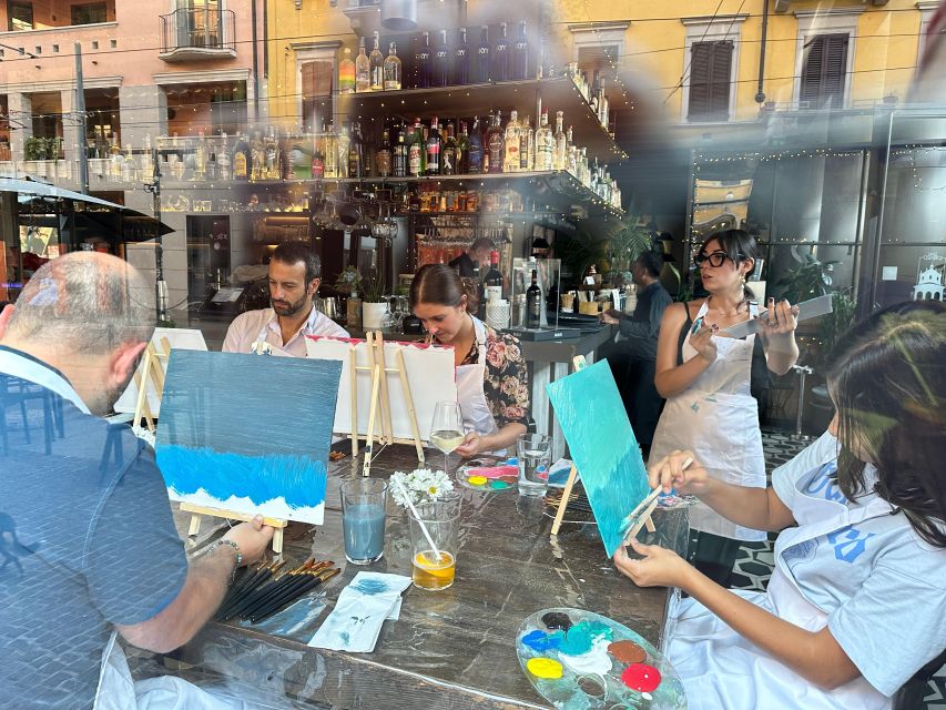 Milan: Paint & Sip Class - Recap