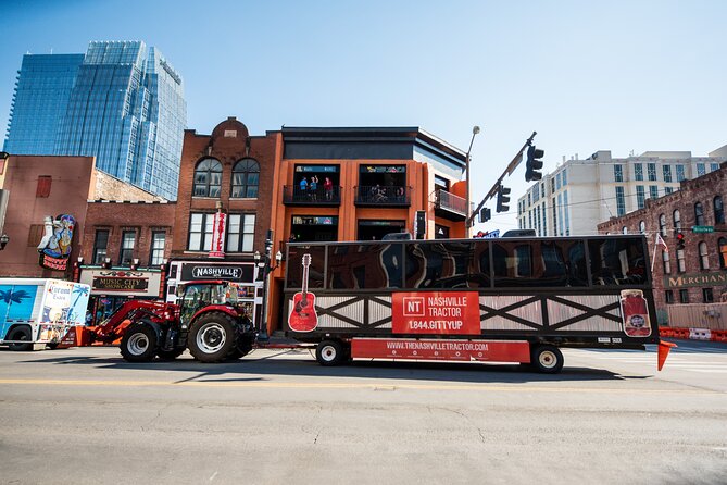 Nashville Biggest & Wildest Party Public Tractor Tour (Ages 21+) - Frequently Asked Questions
