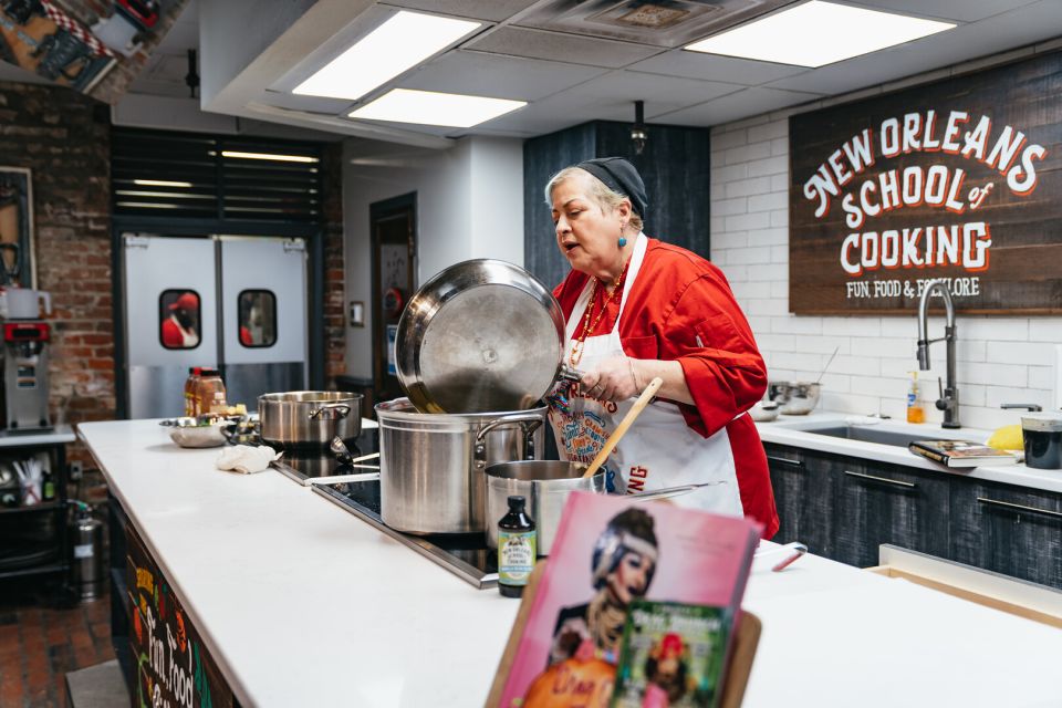 New Orleans: Cajun and Creole Cooking Class With Meal - Additional Amenities and Experiences