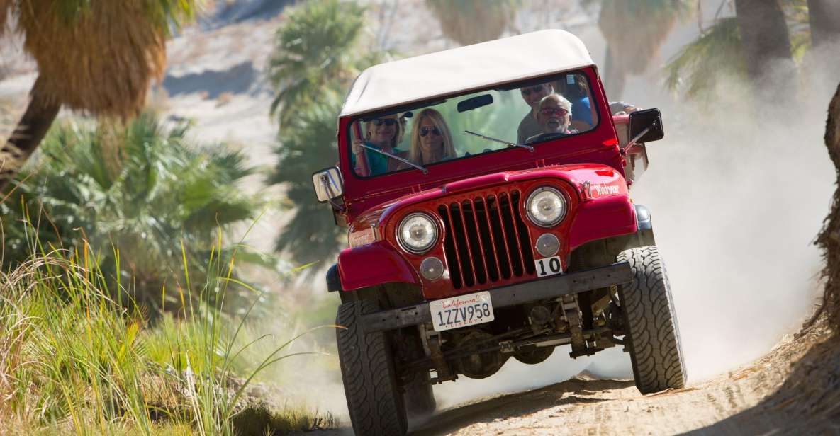 Palm Springs: San Andreas Fault Open-Air Jeep Tour - Important Tour Information