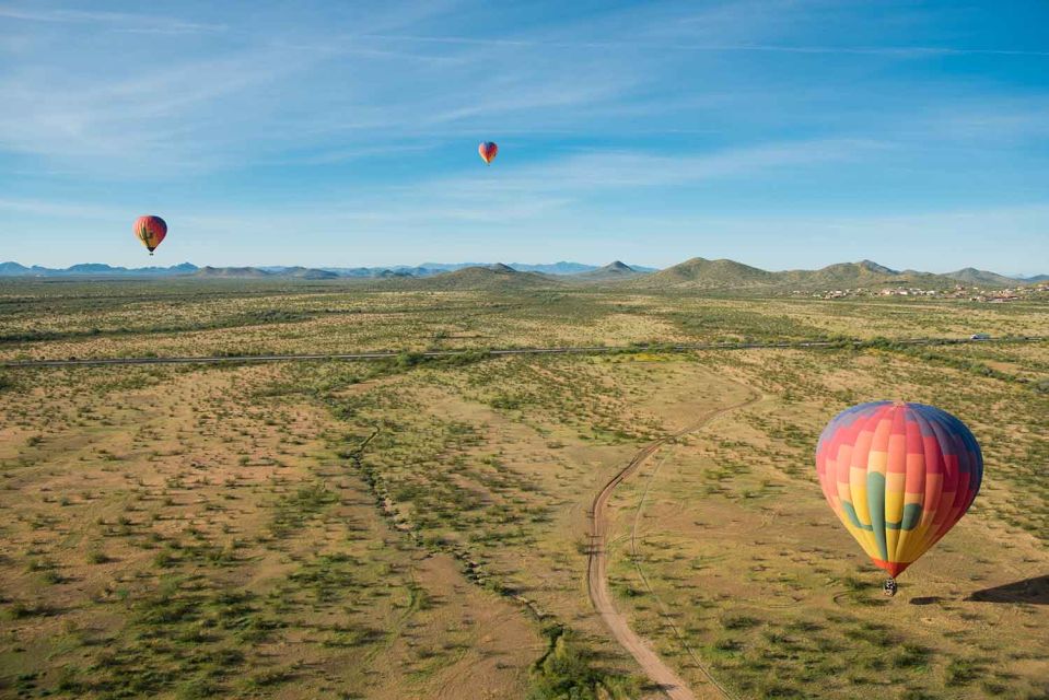 Phoenix: Hot Air Balloon Ride With Champagne and Catering - Reserve Now and Pay Later