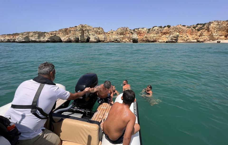 Portimão: Dolphin Watch & Benagil Caves With Biologist Guide - Opportunities for Swimming