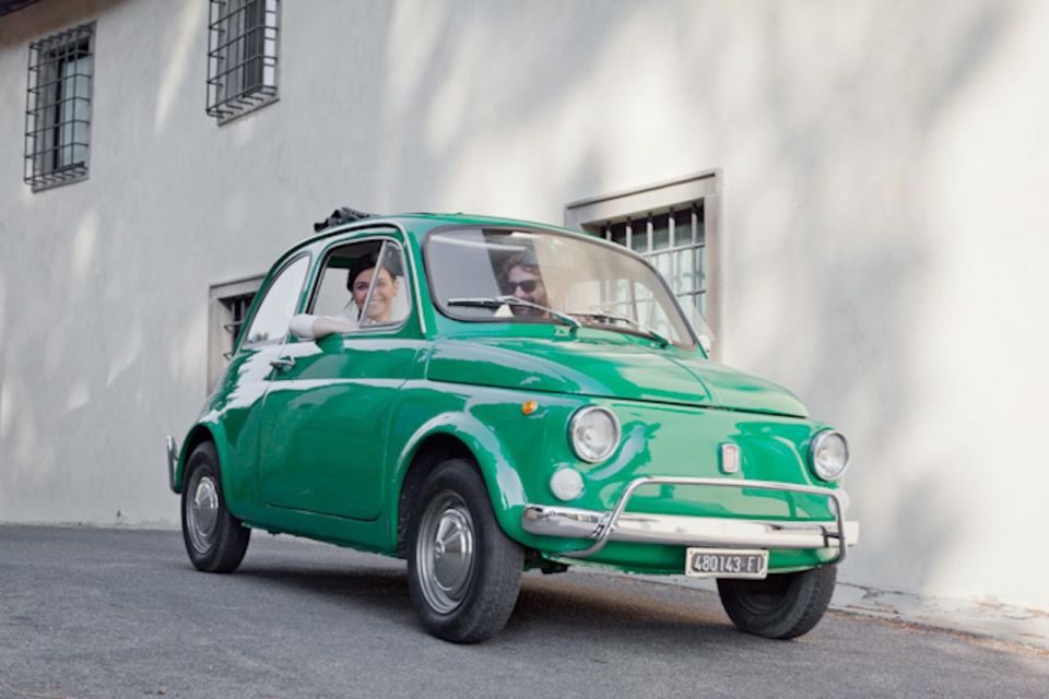 Private Vintage Fiat 500 Tour From Florence With Lunch - Inclusions and Exclusions