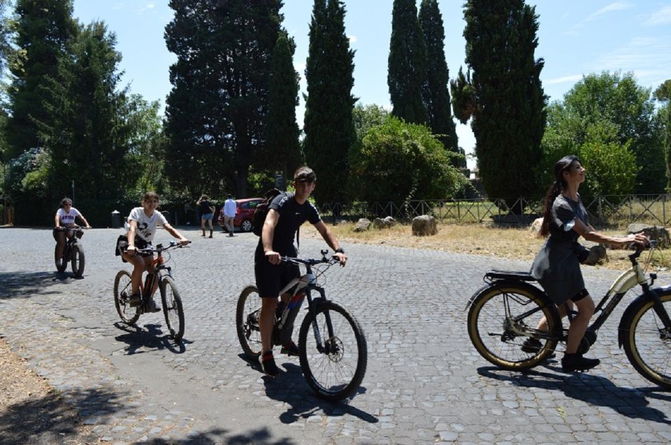 Rome: Appian Way Underground and Catacombs E-Bike Tour - Discovering the Roman Quarry