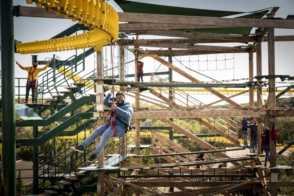 San Antonio: Twisted Trails Zip Rails, Ropes & Climbing Wall - What to Expect at the Venue