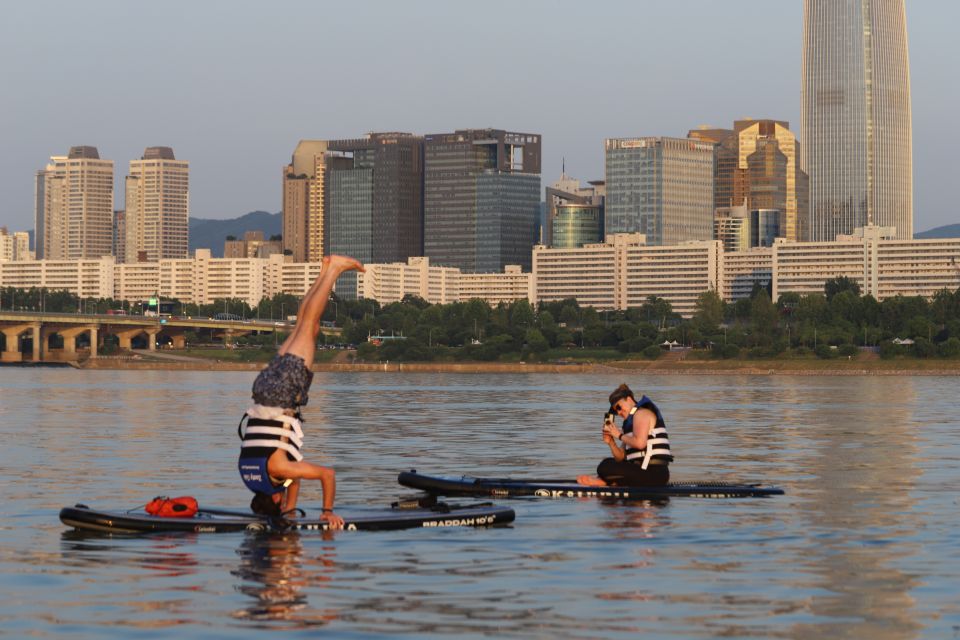 Seoul: Stand Up Paddle Board (SUP) & Kayak in Han River - Inclusions