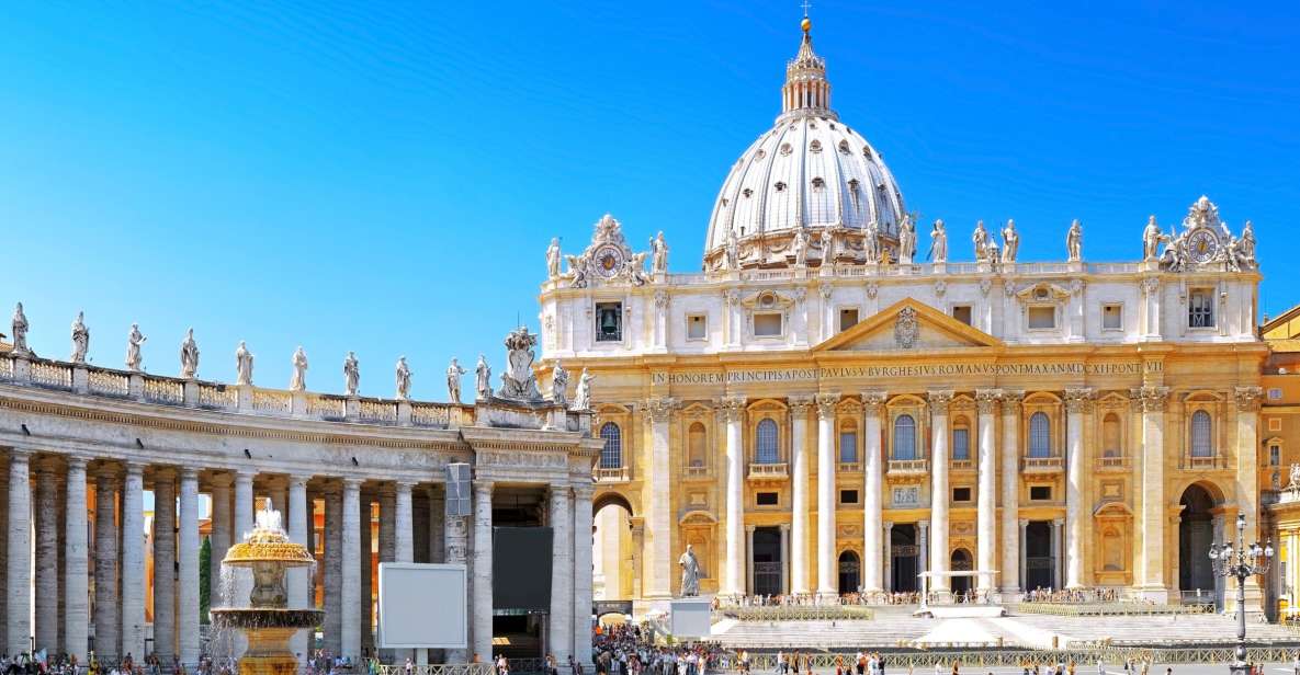 Skip the Line Vatican Museum Sistine & St.Peter Private Tour - Recap