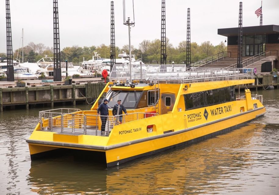 Washington DC: 1 or 2-Day Unlimited Water Taxi Pass - Key Information