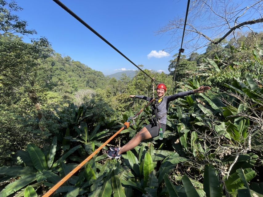 Chiang Mai: Sky Hawk Zip Lining With Transfer & Buffet Lunch - Thai Cuisine Lunch