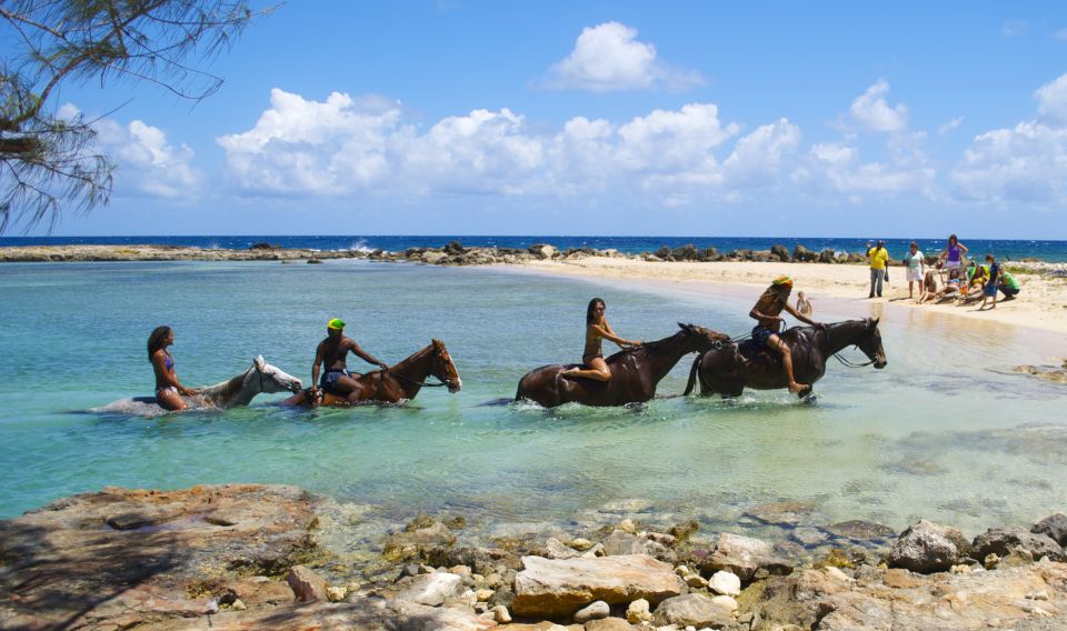 Falmouth/Montego Bay: River Tubing & Beach Ride on Horseback - Frequently Asked Questions