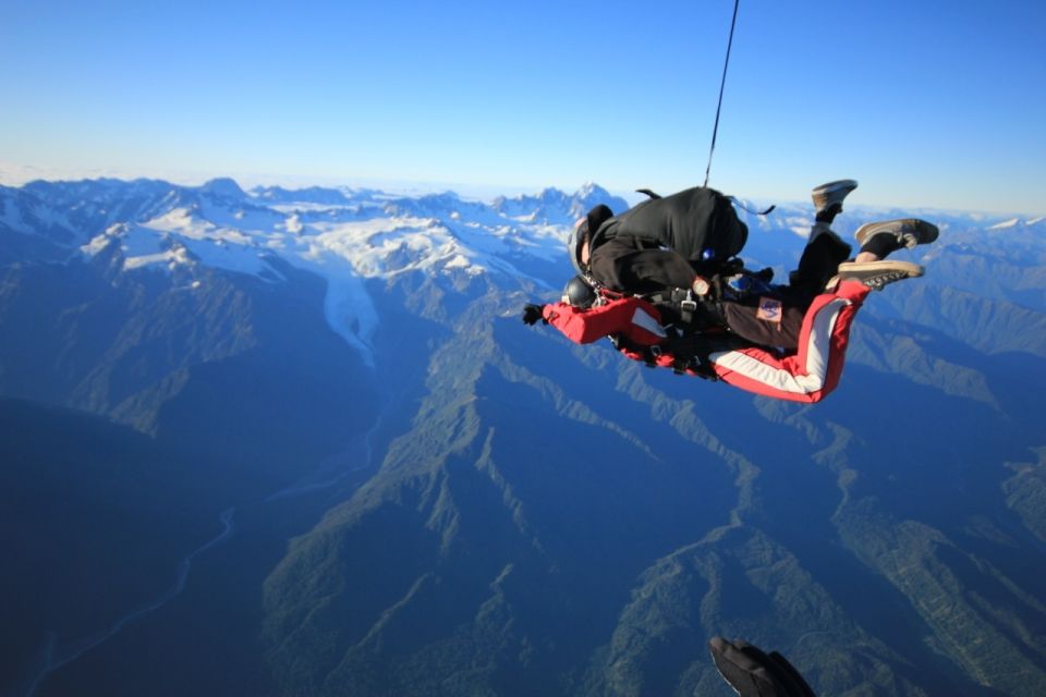 Franz Josef: 13,000ft, 16,500ft or 18,000ft Skydive - Frequently Asked Questions