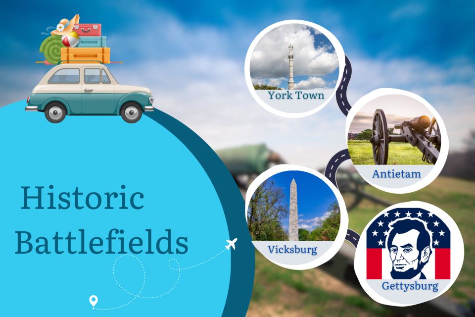 Historic Battlefields Self-Guided Audio Driving Tour Bundle - Frequently Asked Questions