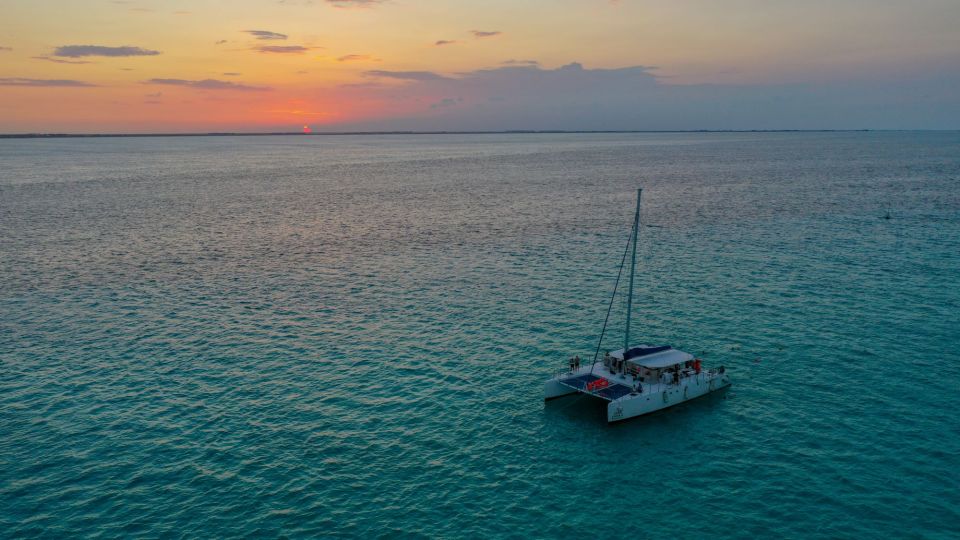 Isla Mujeres Sunset Catamaran With Pick-Up From Cancún - Frequently Asked Questions