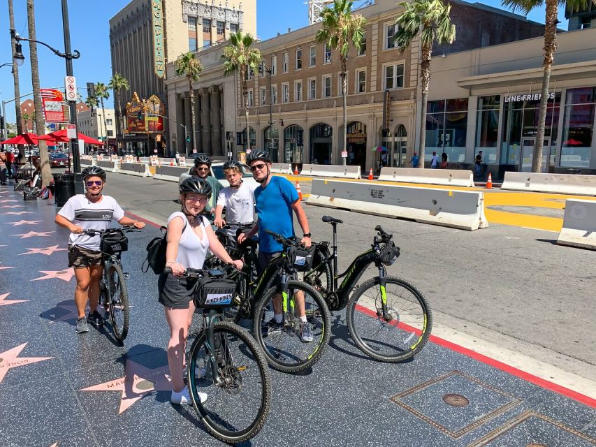 Los Angeles: Hollywood Tour by Electric Bike - Meeting Point and Check-in