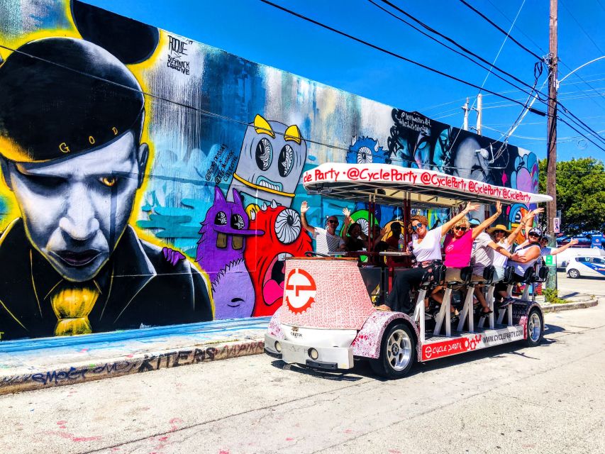 Miami: Wynwood Party Bike Bar Crawl - Frequently Asked Questions