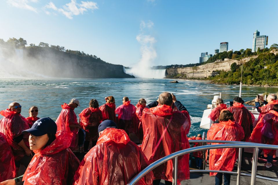 Niagara Falls, Canada: First Boat Cruise & Behind Falls Tour - Frequently Asked Questions