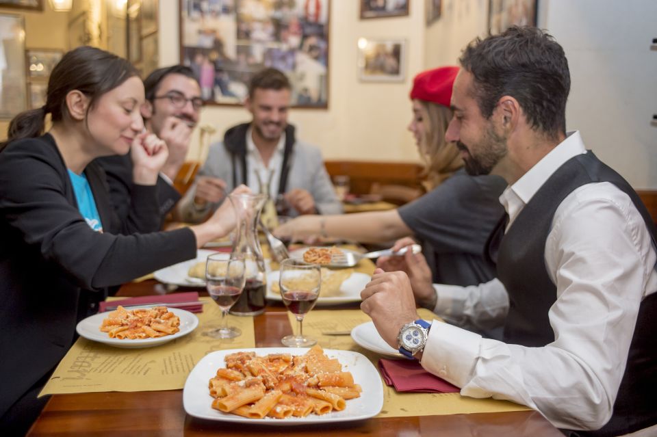 Rome: Food Tour and Wine Tasting in a Traditional Trattoria - Frequently Asked Questions