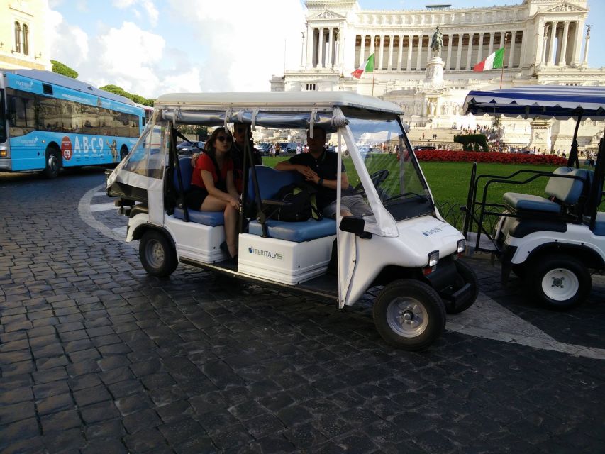 Rome: Highlights and Hidden Sights Golf Cart Tour - Frequently Asked Questions