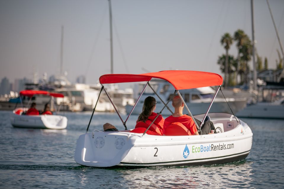 San Diego: San Diego Bay Dog-Friendly Eco Pedal Boat Rentals - Frequently Asked Questions