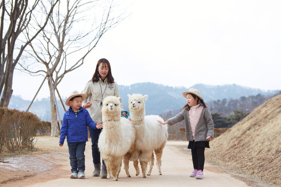 Seoul: Alpaca World & Nami Island (Optional Korean Garden) - Frequently Asked Questions